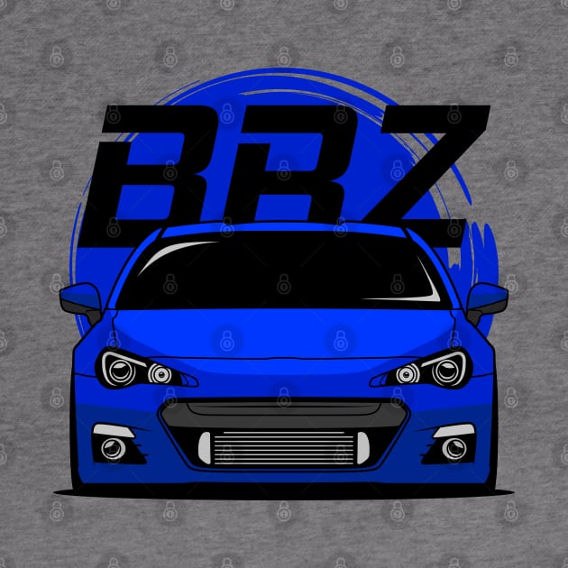 Blue BRZ JDM by GoldenTuners